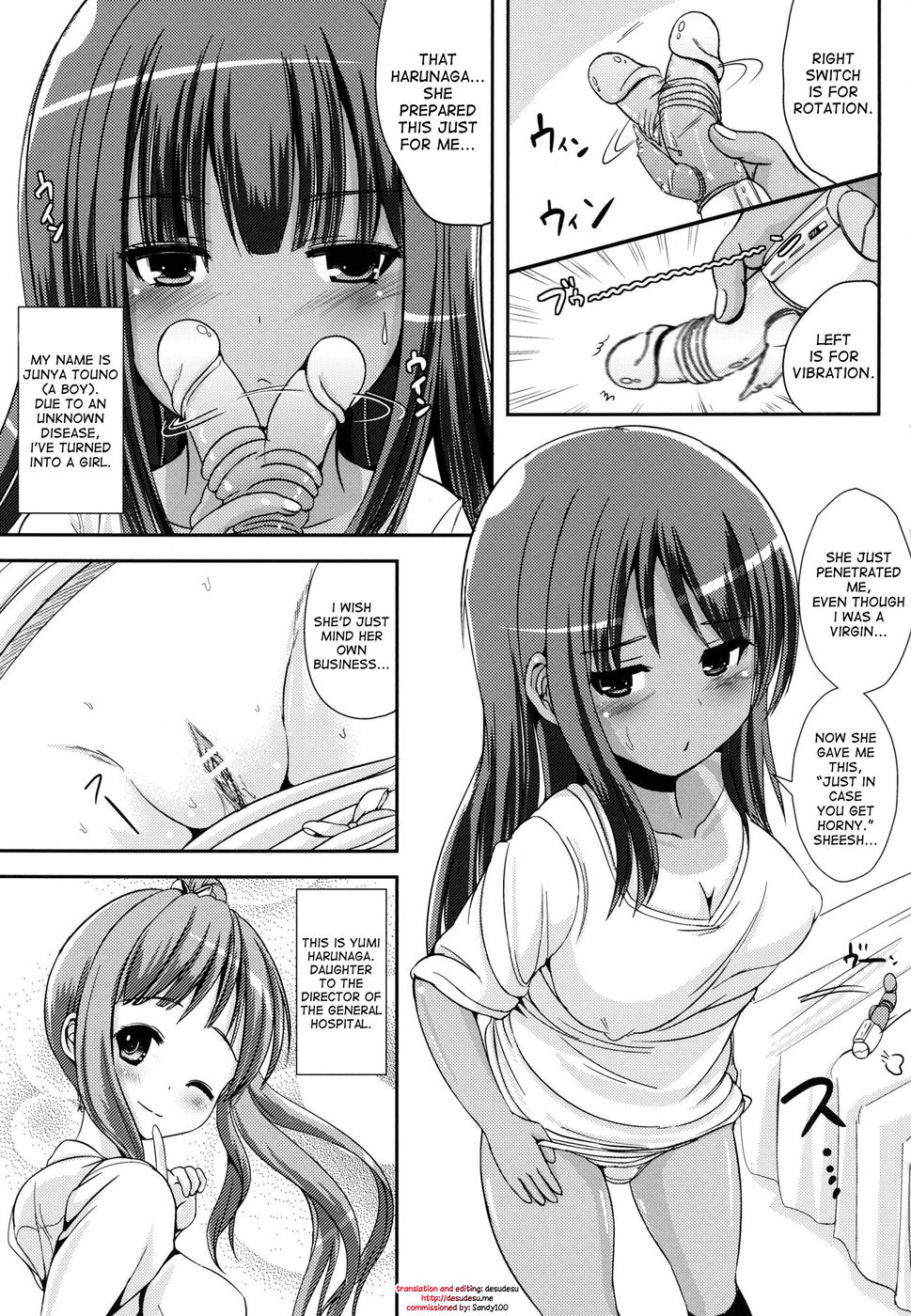 Hentai Manga Comic-Asa Onna Ore to Futanarikko Ojousama-Chapter 2-2